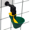 Olba Products Borraccia per pulcini con bicchiere 1 l naturale incl supporto