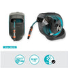 Gardena producten wandslangenbox 15 rollup s blauwe rand