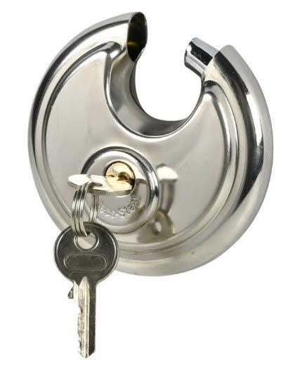 Prodotti lucchetto blocca disco 90mm più 2 chiavi