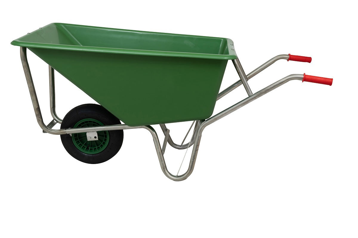 Carretilla productos MM 160 litros base polirrevestida ged 1 rueda 1