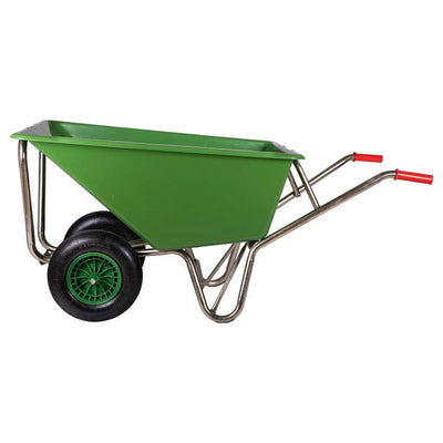 Carretilla productos MM 160 litros base polirrevestida ged 2 ruedas 1