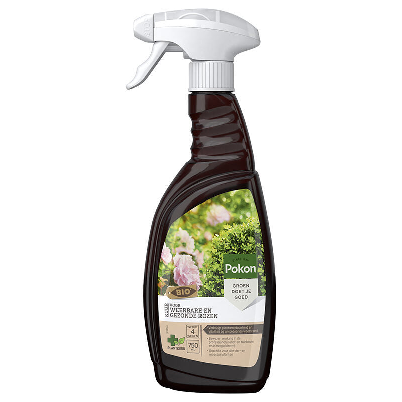 Pokon bio tratamiento para rosas resistentes y saludables spray 750ml