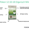 Concime da giardino Pokon 12 10 18 375 kg minerale organico