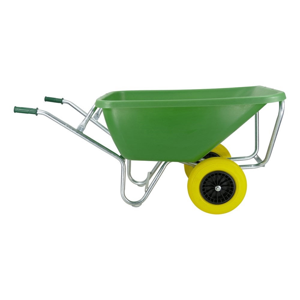 Carretilla Fort Products FS 200L verde enviada con 2 ruedas NML