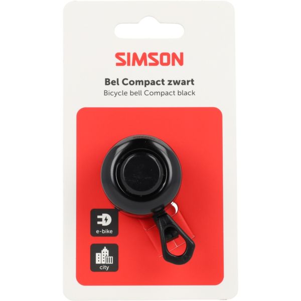Simson bell compact black