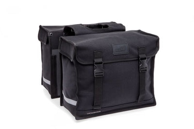 Newlooxs tas new looxs double pannier deluxe zwart | 46l