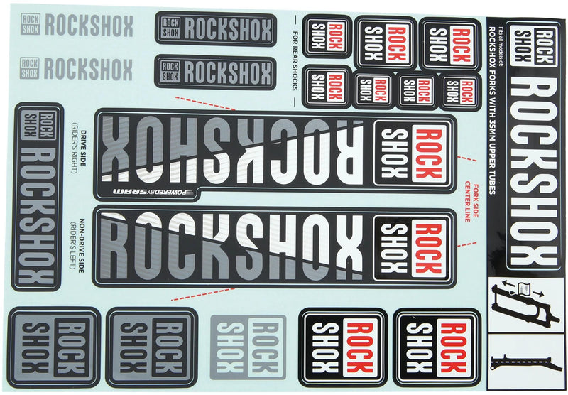 Rockshox Set White White