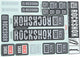 Rockshox Decal set polare grigio