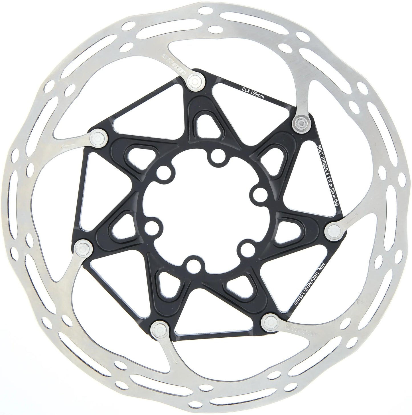 Sram remschijf centerline x rotor brake rotors center 160 mm steel rounded