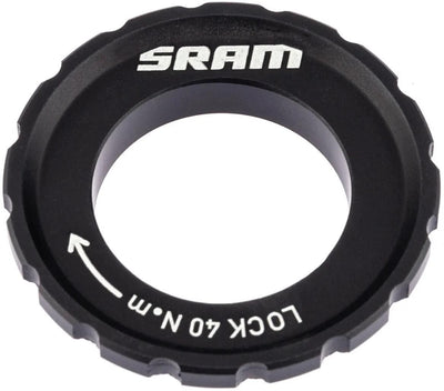 Rotores de freno de bloqueo central negro de bloqueo de SRAM