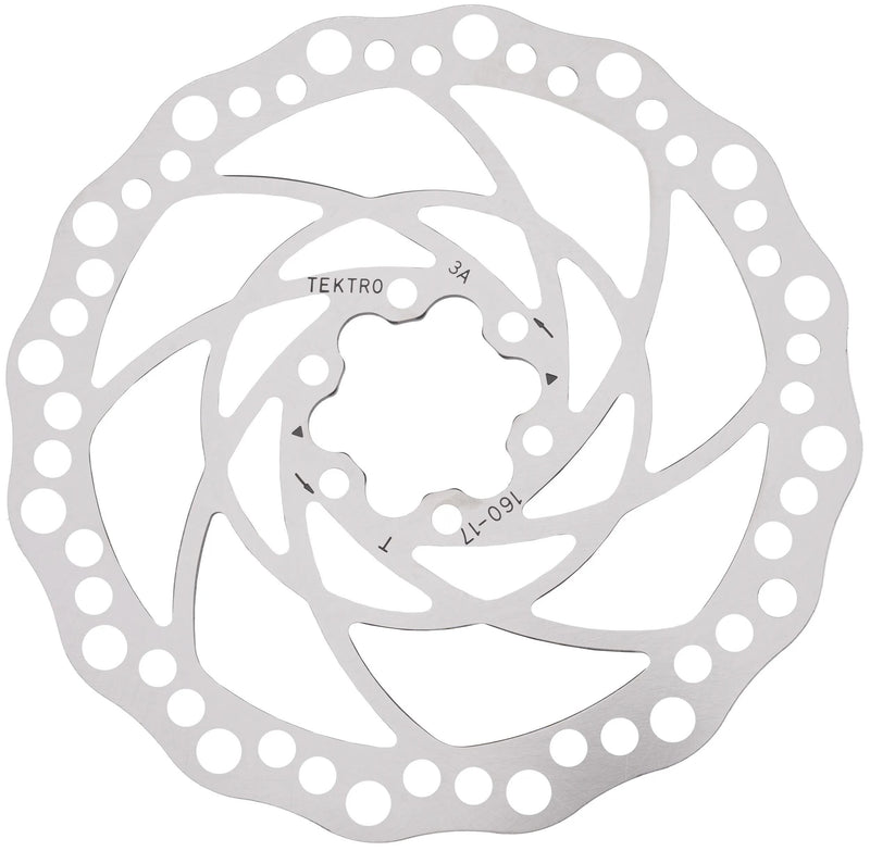 Tektro bremsscheibe tr-17 brake rotors f.hd- t390 160mmx2.3mm 6-hole