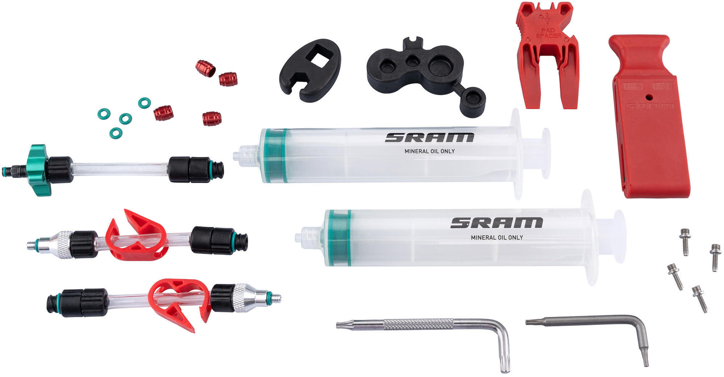 Kit sanguinante Sram con olio minerale
