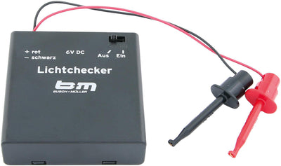 Busch + müller busch müller testapparaat lichtchecker light tester b m lichtchecker light