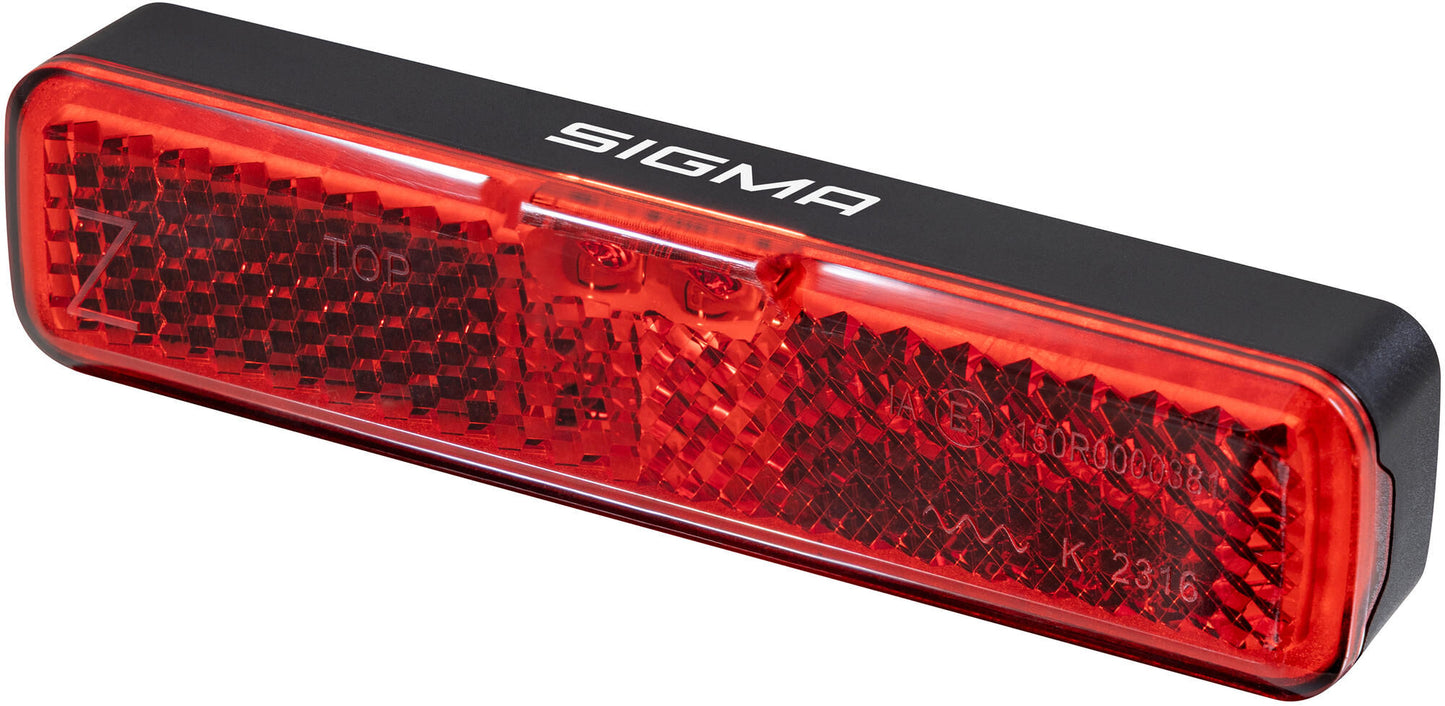 Luz trasera de Sigma Eox RL Carrier de equipaje + Función de luz de freno