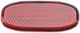 Busch + Müller Riflettore posteriore B M 312Z43PB rosso