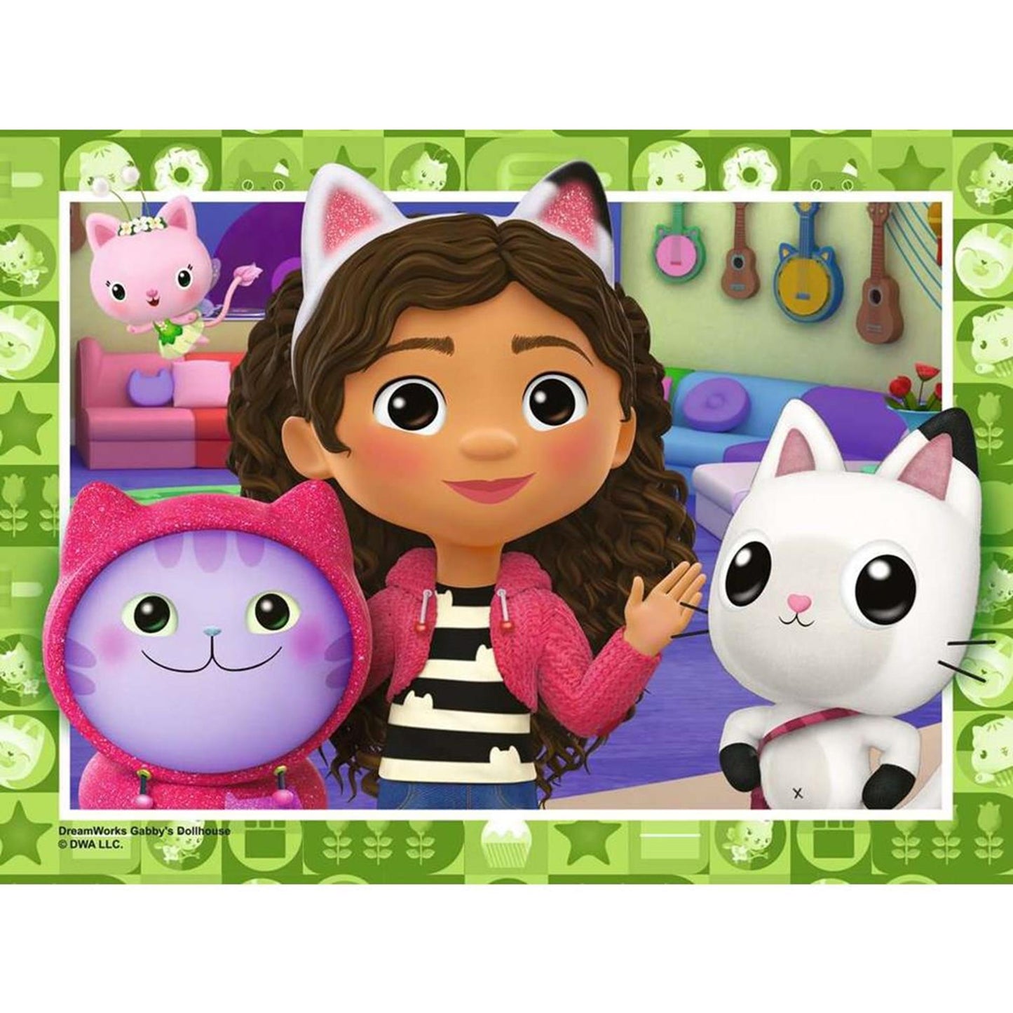 RAVENSBURGER - GABBY's Doll House Leg Puzzle 4in1
