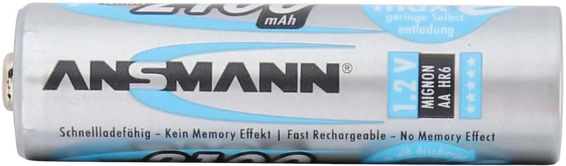 Andsmann baterías NIMH Batería Mignon AA 2100 mAh 4 piezas