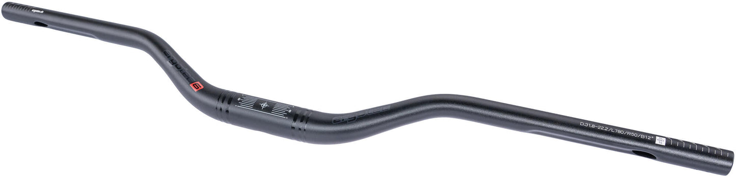 Ergotec Directing Riser Bar 50i 31.8 mm negro