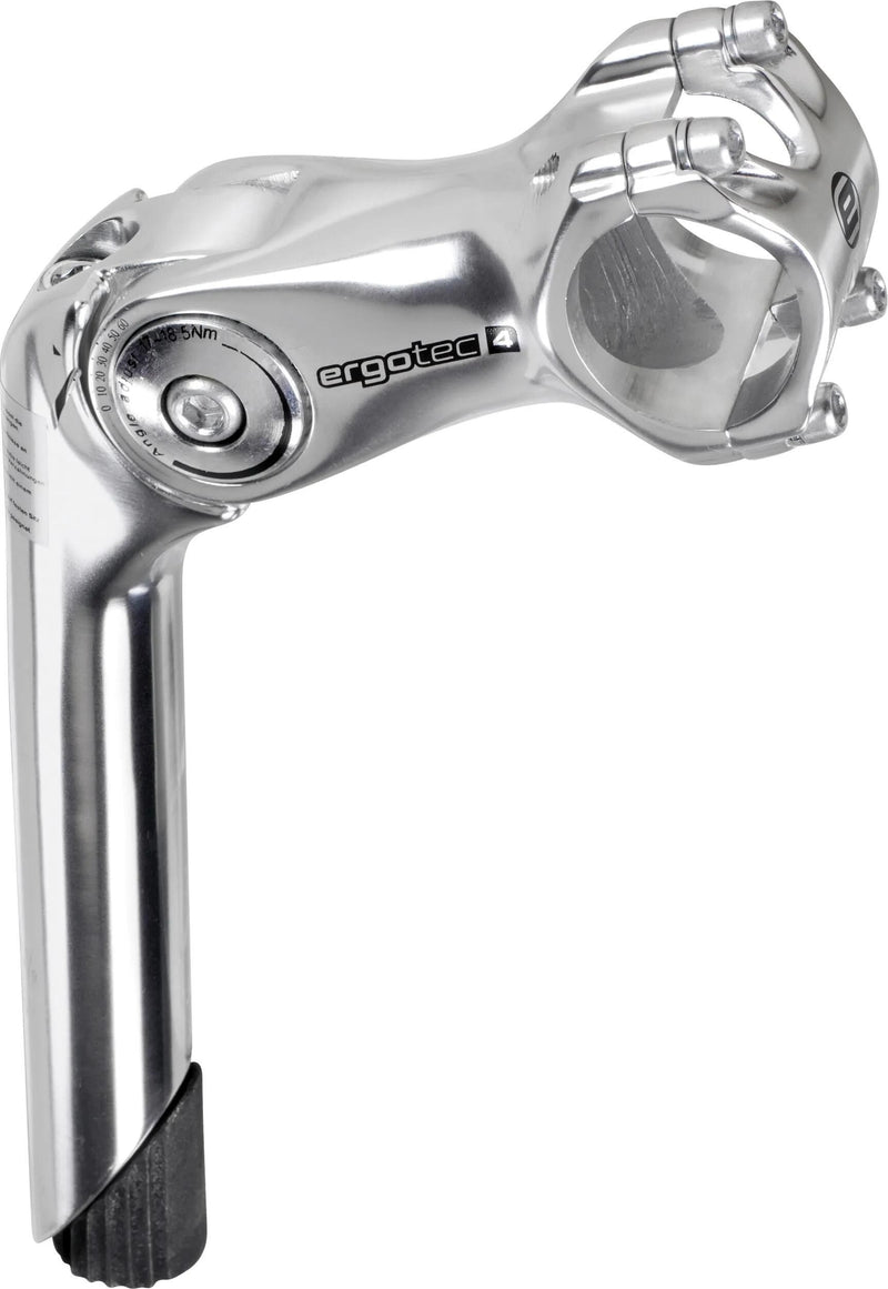Ergotec Stem Octopus 2 ajustable 25.4 mm 90 mm de plata