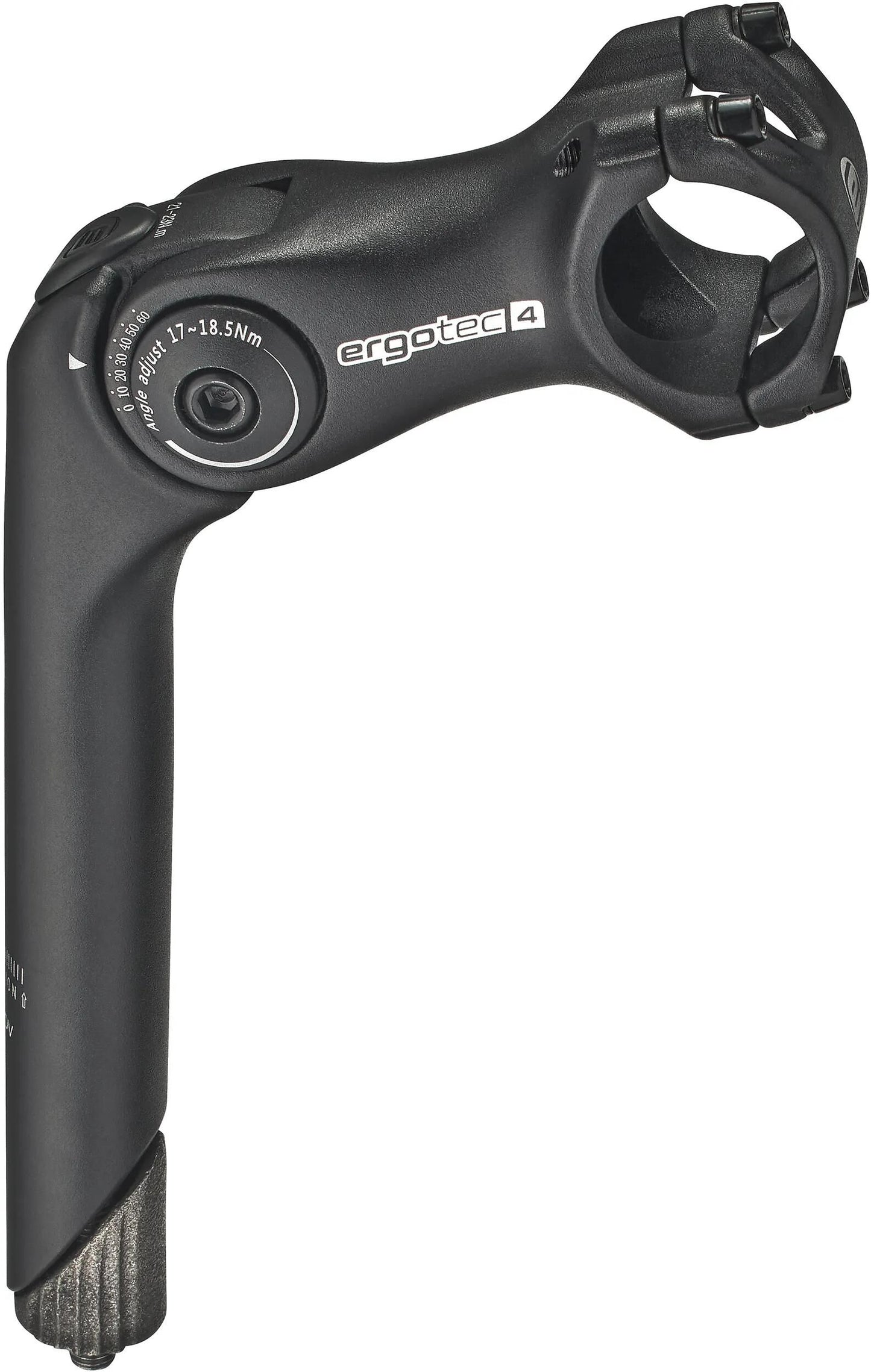 Ergotec stuurpen octopus 2 verstelbaar 25.4mm 110mm matzwart