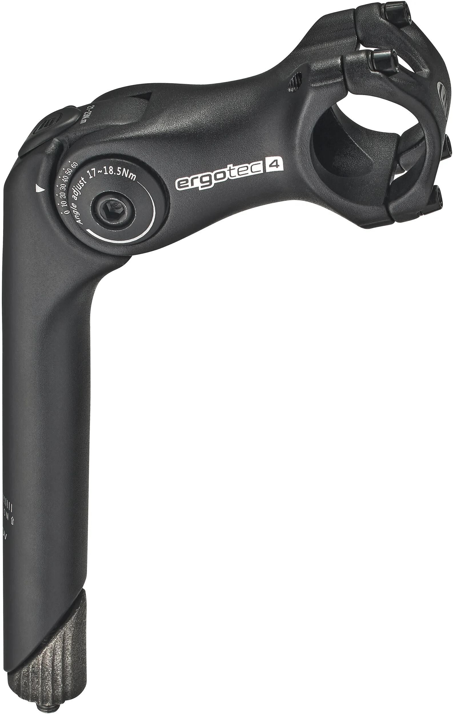 Ergotec stuurpen octopus 2 verstelbaar 25.4mm 110mm matzwart