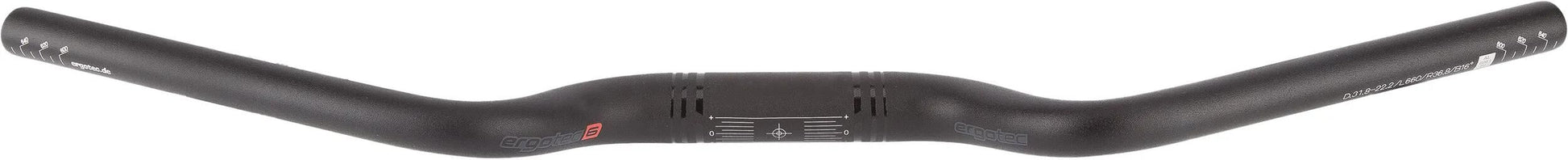 Ergotec Sterzo M-BAR 31,8 700mm Rise 39mm Sl6 Matt Nero