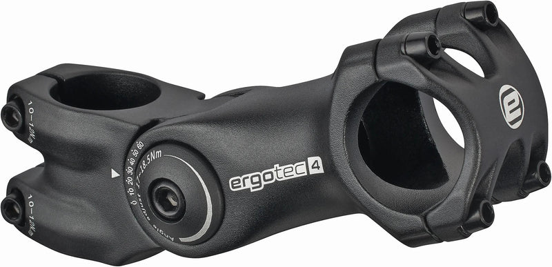 Octopus regolabile Ergotec Voorbouw 2 105 70mm 25,4 nero