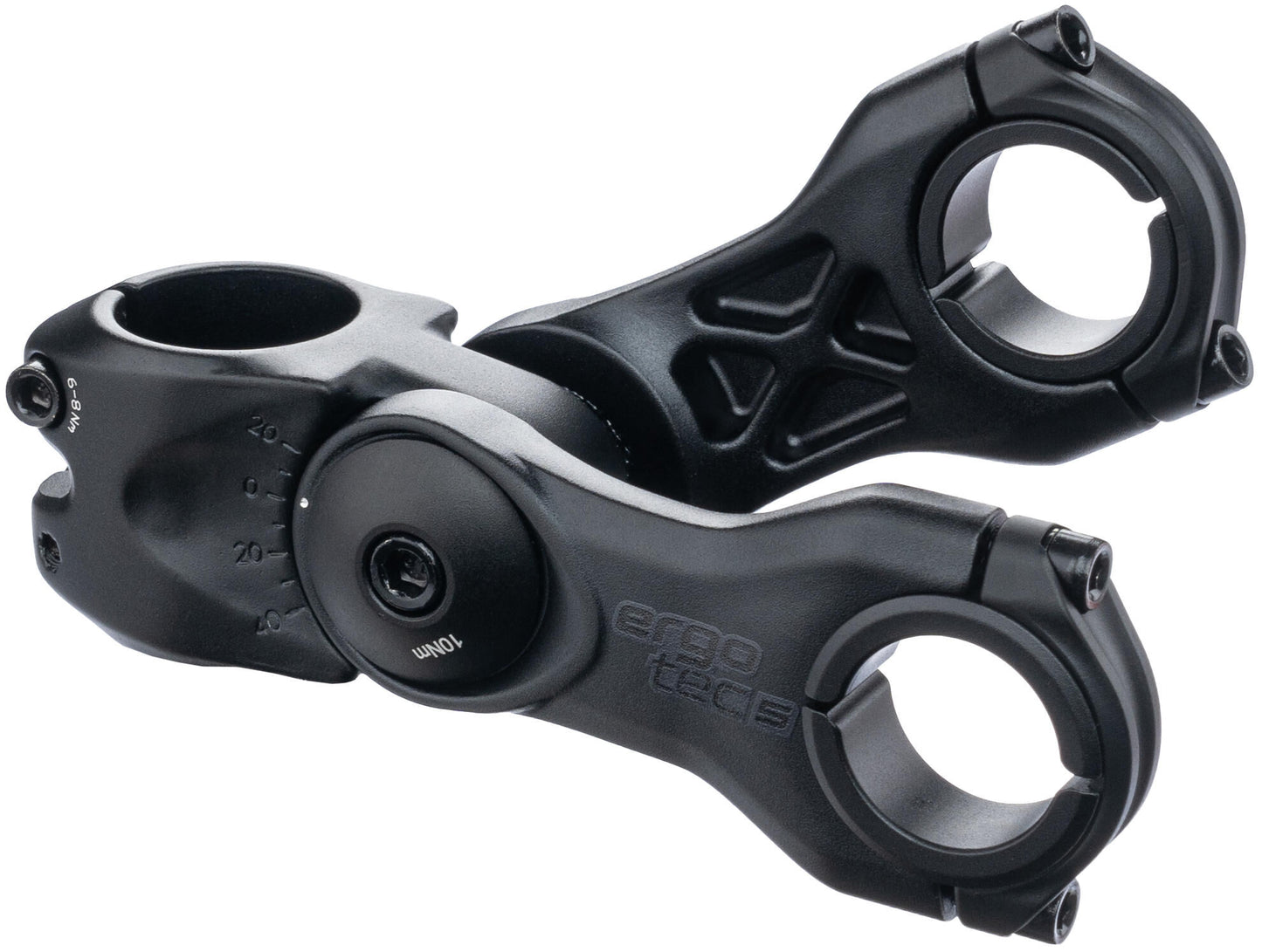 Ergotec stuurpen octopus twin stem octopus twin 25,4 31,8mm 105mm