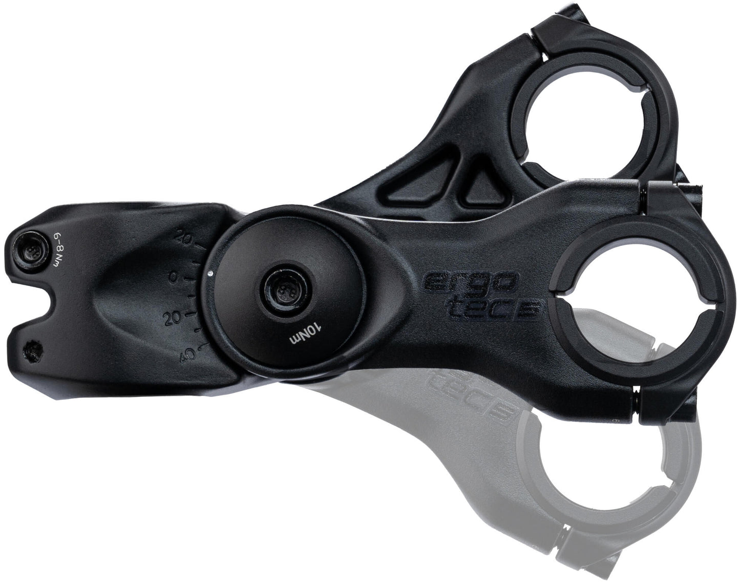 Ergotec stuurpen octopus twin stem octopus twin 25,4 31,8mm 105mm