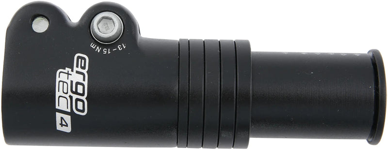 STEM extensor Ergotec por delante 3 - 1-1 8 AL6061 T6 - Sandblastado de arena negra