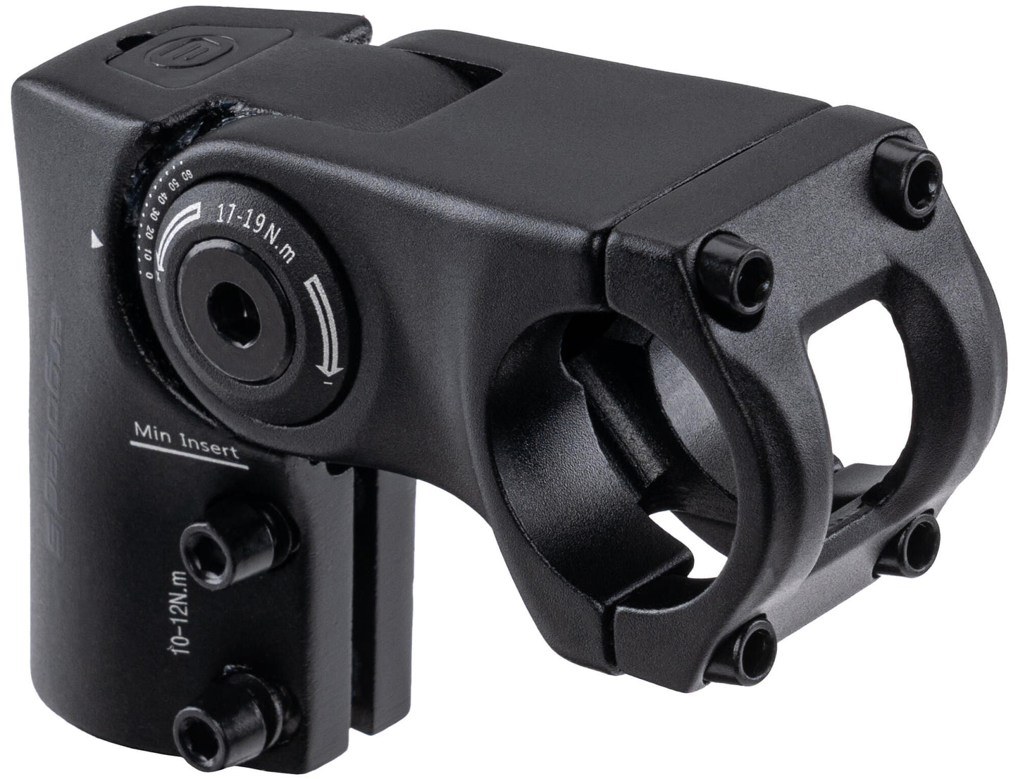 Attacco manubrio Ergotec seppia ahead 50 xl Attacco manubrio erfotec sepia ahead 50 xl 70mm nero