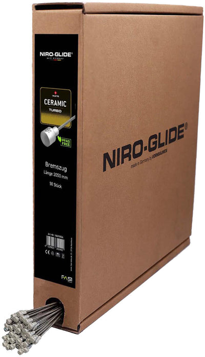 Niro-Glide Niro Glide Ceramic Turbo Braking Cables de pera 205