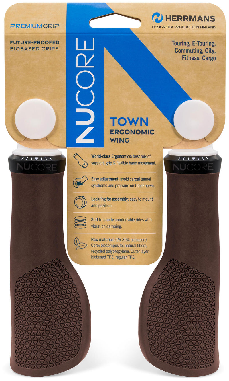 Set di manopole Sturmeyarcher nucore town peak 130 130mm marrone