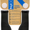 Herrmans handvatset nucore town wave 130 130mm zwart