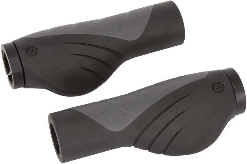 Ergotec Grip Aero 2 Set manijas de 2x132 mm de gris negro