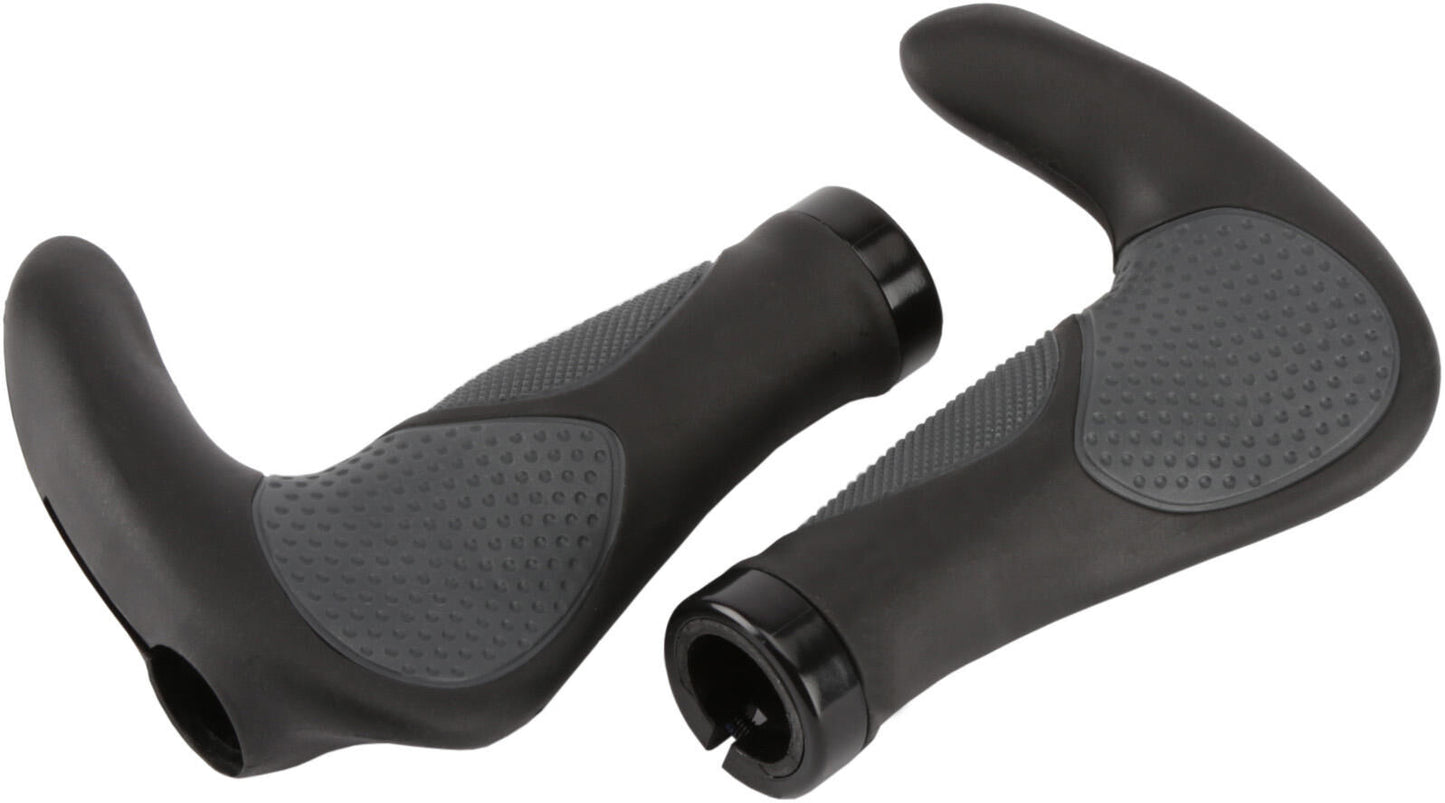 Ergotec gestisce Oslo Bar-Ends Long Black Grey