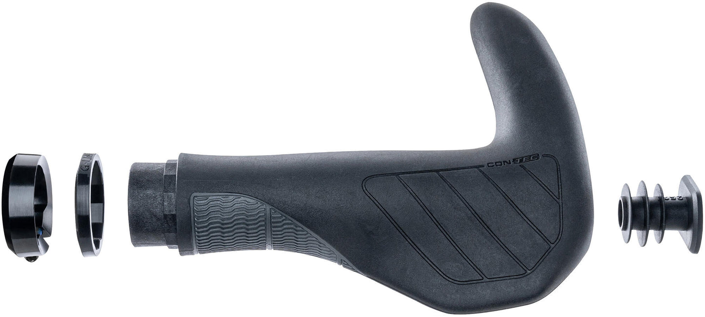 Contec mangos merge trekking bar ct grips merge trekking bar, 96 140mm, negro