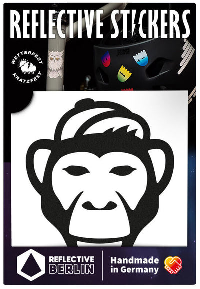 Reflectante Berlin Ref. -Sticker Ref.Berlin Monkey Black