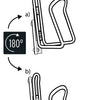 M-Wave Bot.Cage Adattatore Ada Slide Black