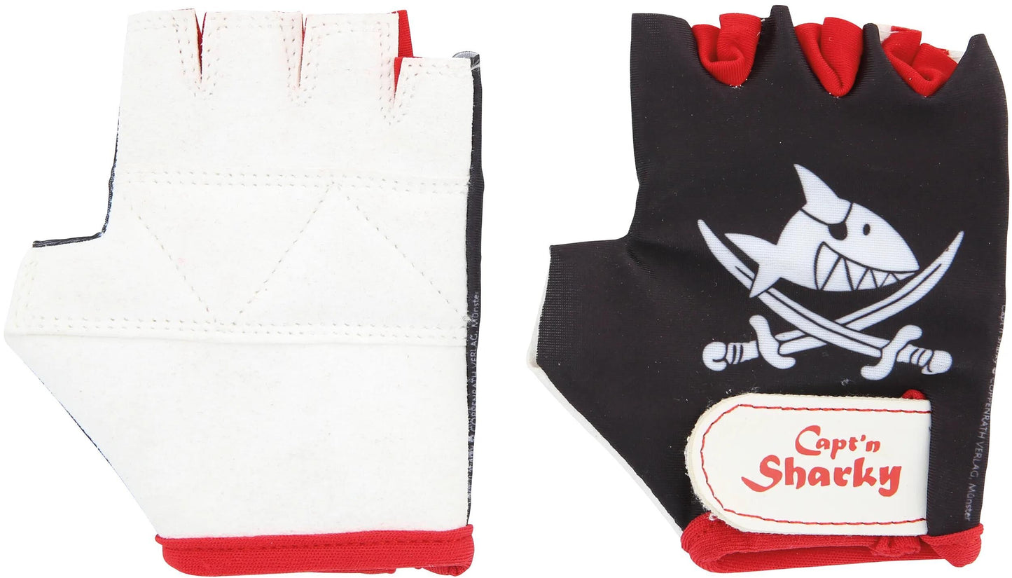 Bike fashion kinderhandschoen capt'n sharky kids gloves sharky size 3 b w r