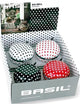 Llame al cuadro de visualización de Basil Dingdong Polkadot (P4)