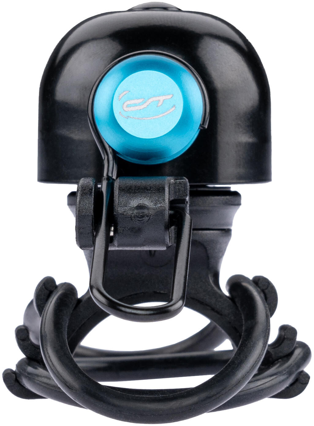 Campanello per bicicletta Contec Diamond Bing ct Mini Bell Diamond Bing, nero blu, uni