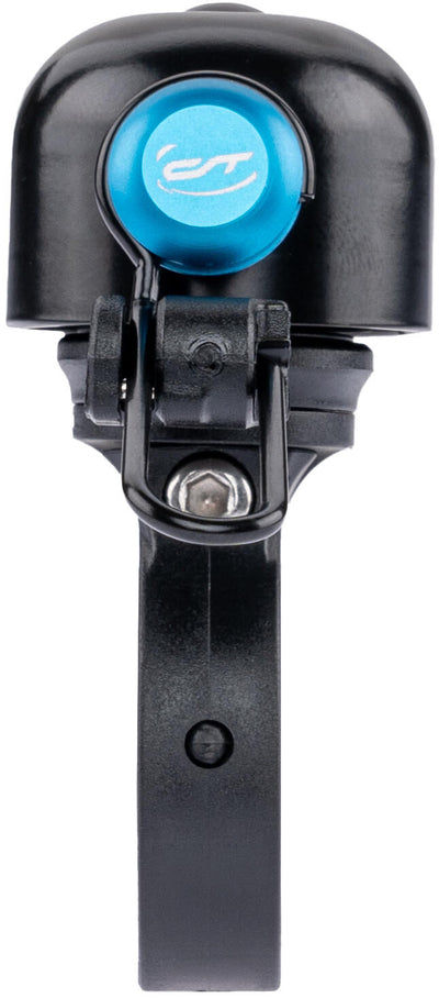 Contec fietsbel diamond bing ct mini bell diamond bing, black blue, 22.2 mm