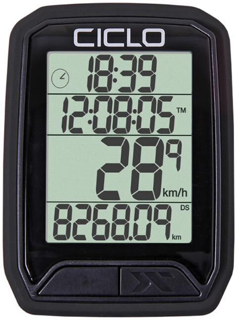 Ciclosport fahrradcomputer protos 113 bike computer protos 113 black
