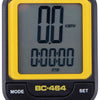 Contec fietscomputer cbc-464 ct computer cbc-464 wire, black neoyellow