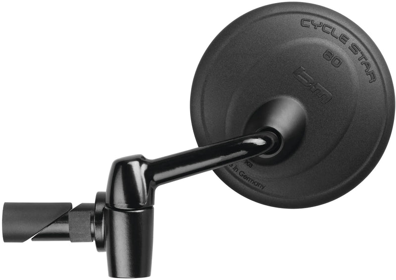 Busch + müller achteruitkijkspiegel 903 cycle star 80 mirror b m 903 cycle star 80 alu rod+clamp