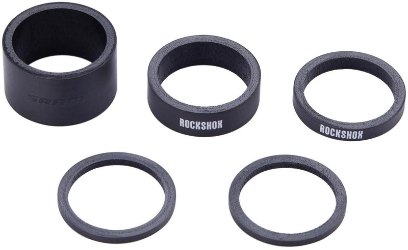 Rockshox Spacer Set Rs con logo bianco
