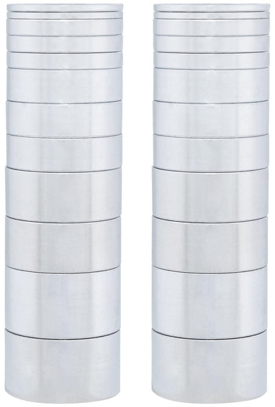 Contec spacer-box toncer ct spacer toncer 1 1 8 , box, silver