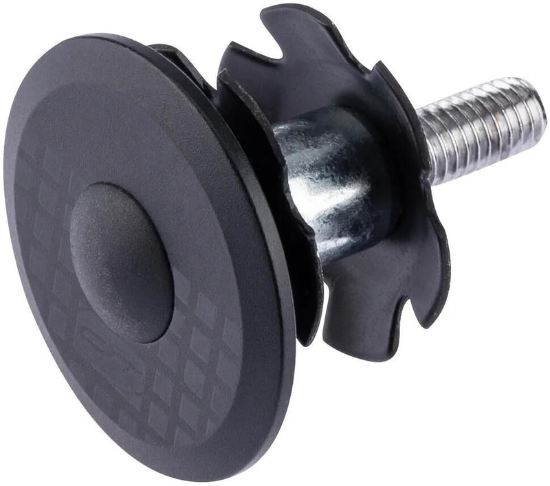 Contec tapa del bloque del perno de la abrazadera a-head ct tapa del bloque de la abrazadera delantera 1 1 8 negro