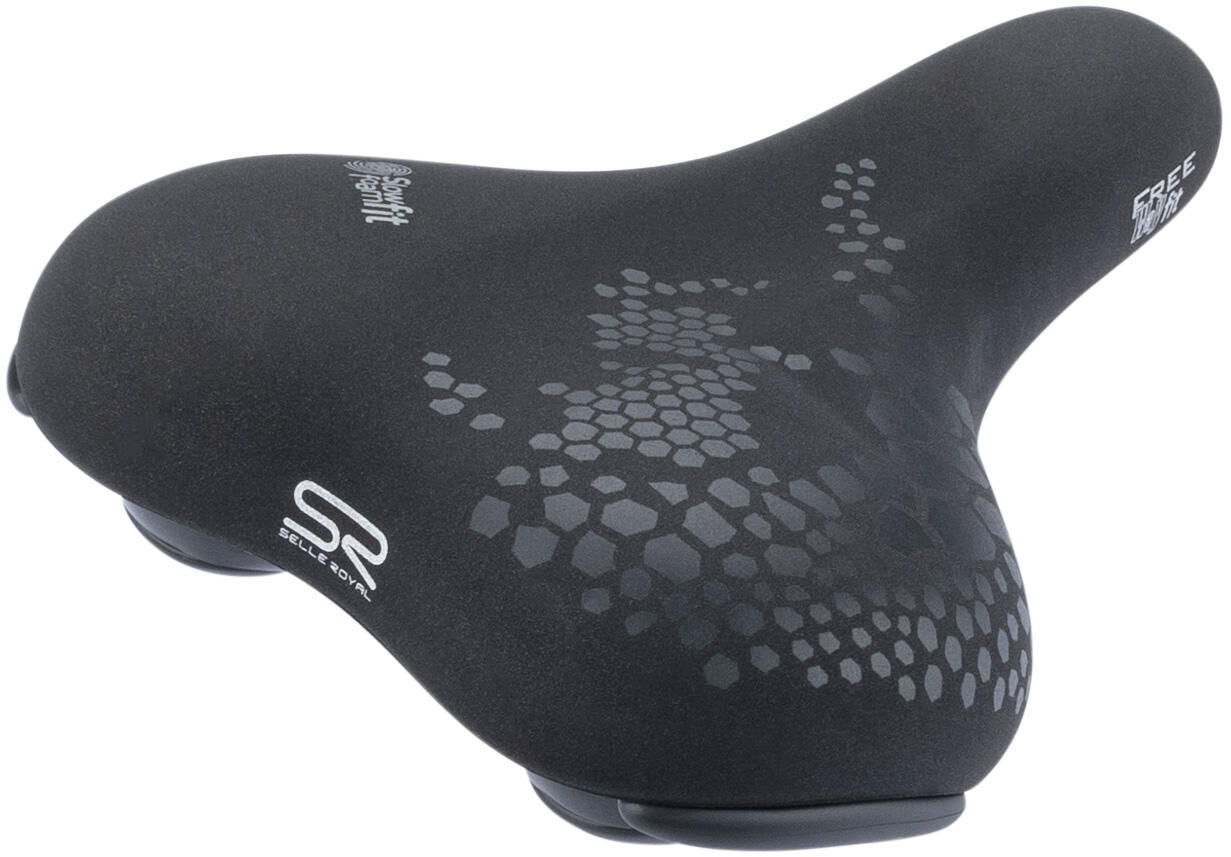 Saddle Sr Classic Freeway Fit Moderate Ladies Black